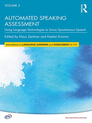 cover image of Automated Speaking Assessment